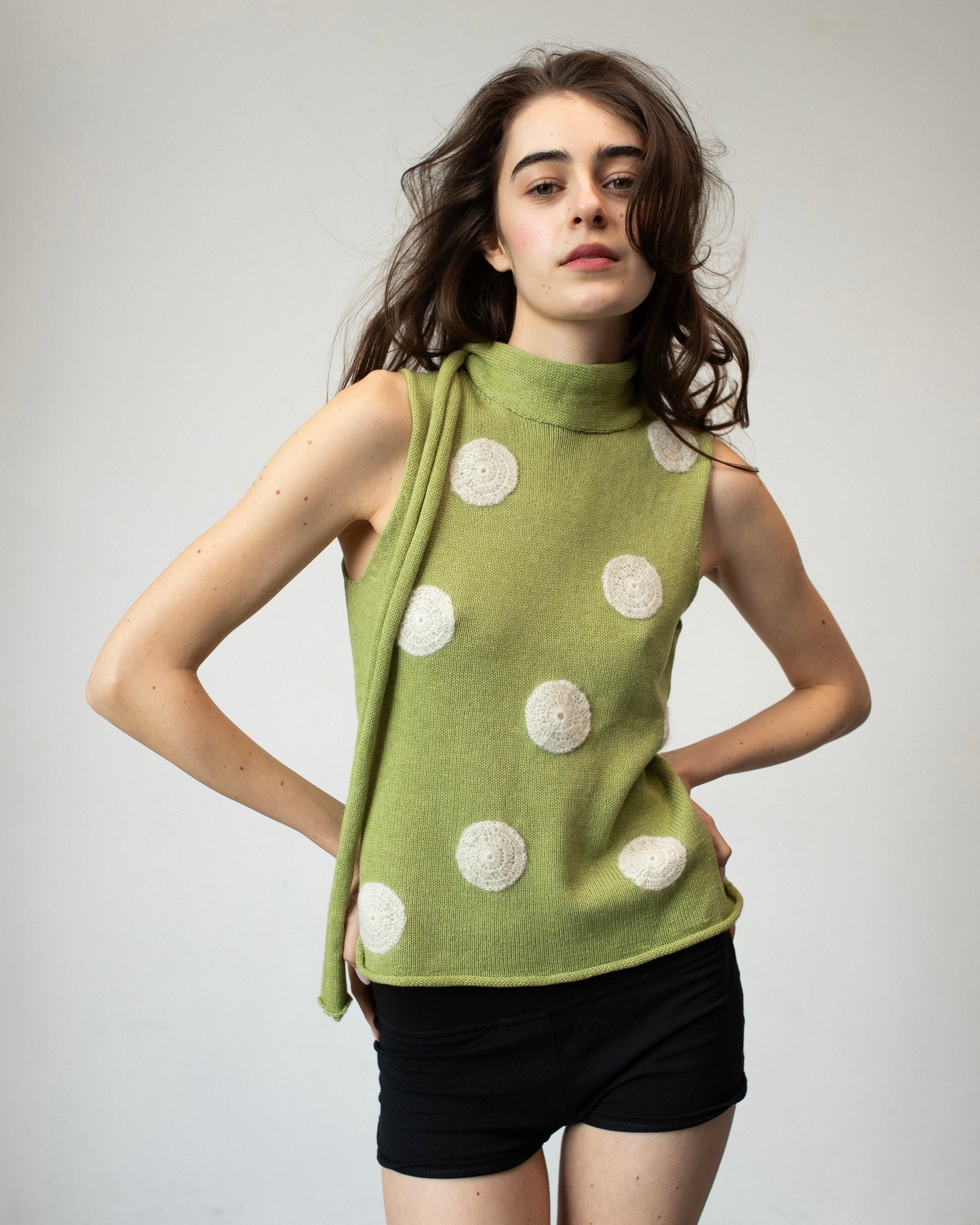 Green Pea Knitted top
