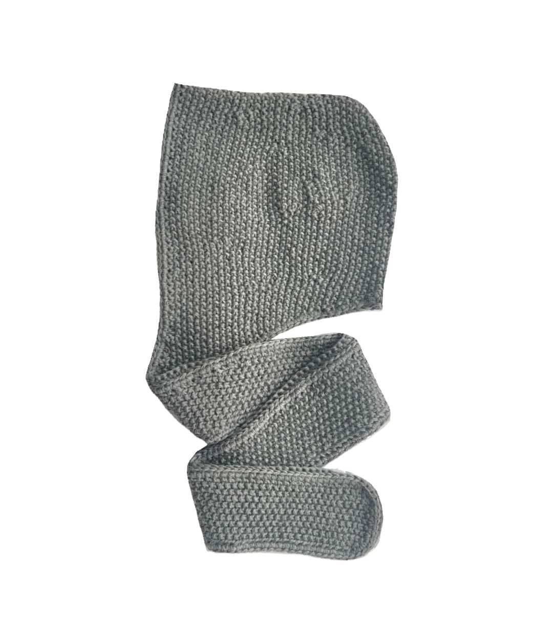 Balaclava scarf in grey