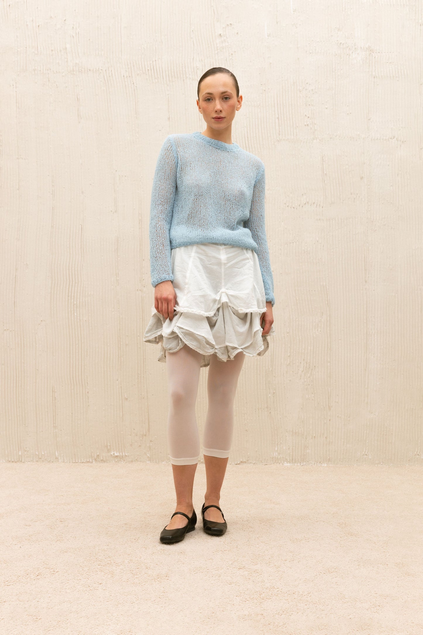Cloud Hand-knitted sweater