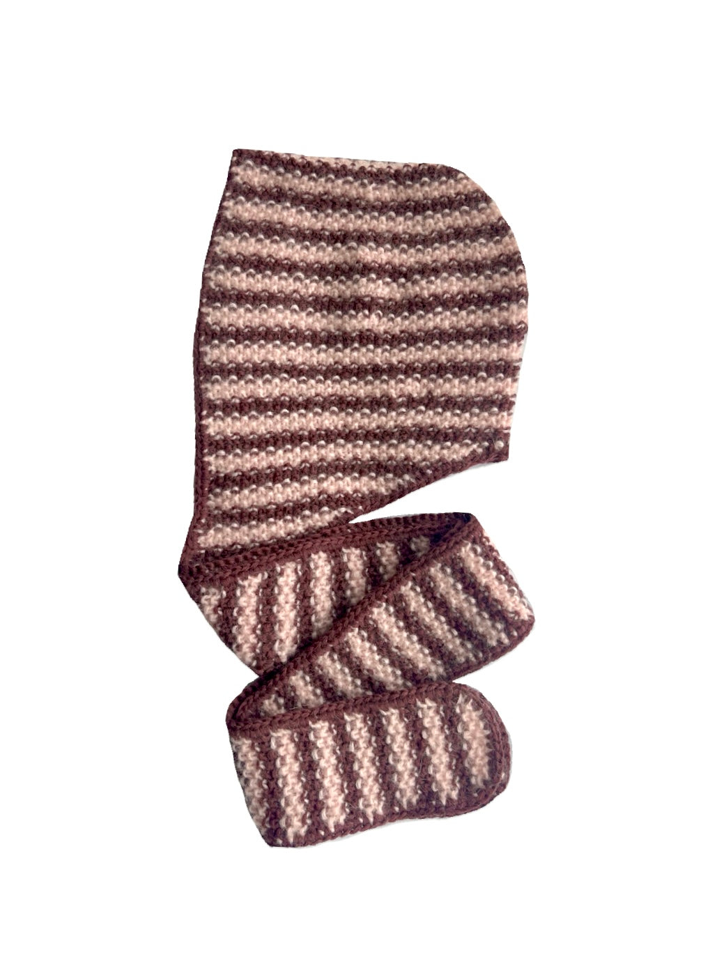 Balaclava scarf Cherry