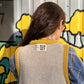 Handmade Vest “Prezel” in Yellow